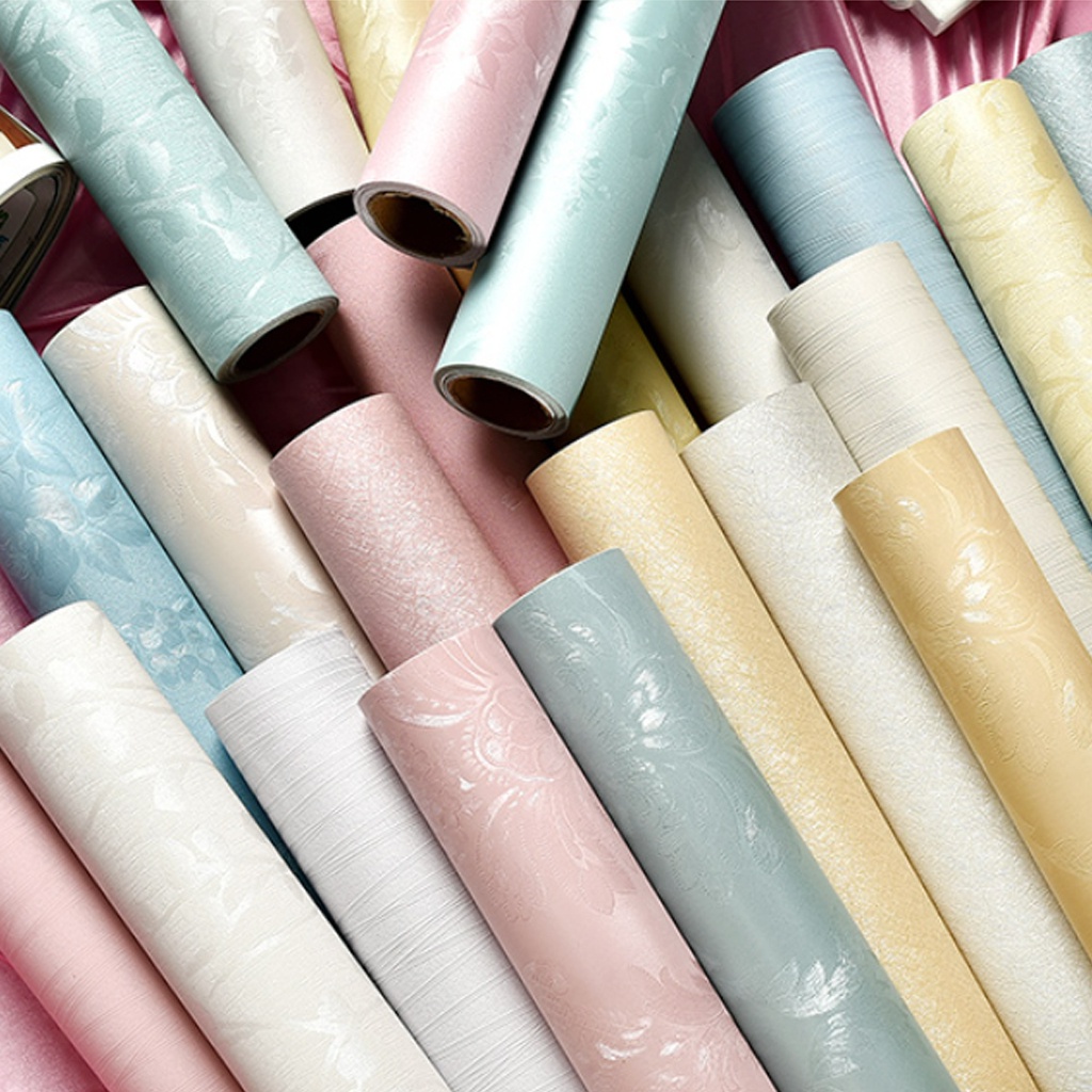 Giấy dán tường hoa văn trang trí 3d dán phòng ngủ phòng khách chống nước đẹp giá rẻ