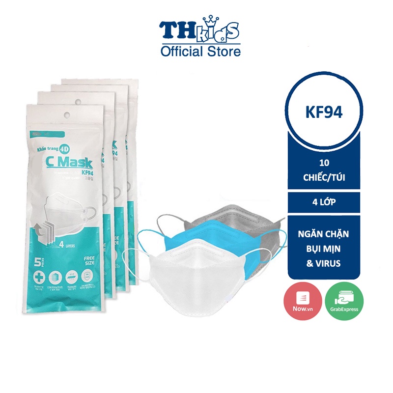 Khẩu Trang KF94 Mask Công Nghệ Hàn Quốc