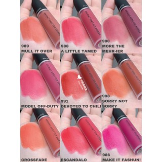 Son kem MAC powder kiss liquid lipcolor chuẩn auth đủ bill