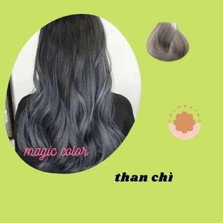 Thuốc nhuộm tóc màu than chì nhuộm tóc tại nhà.Colorking