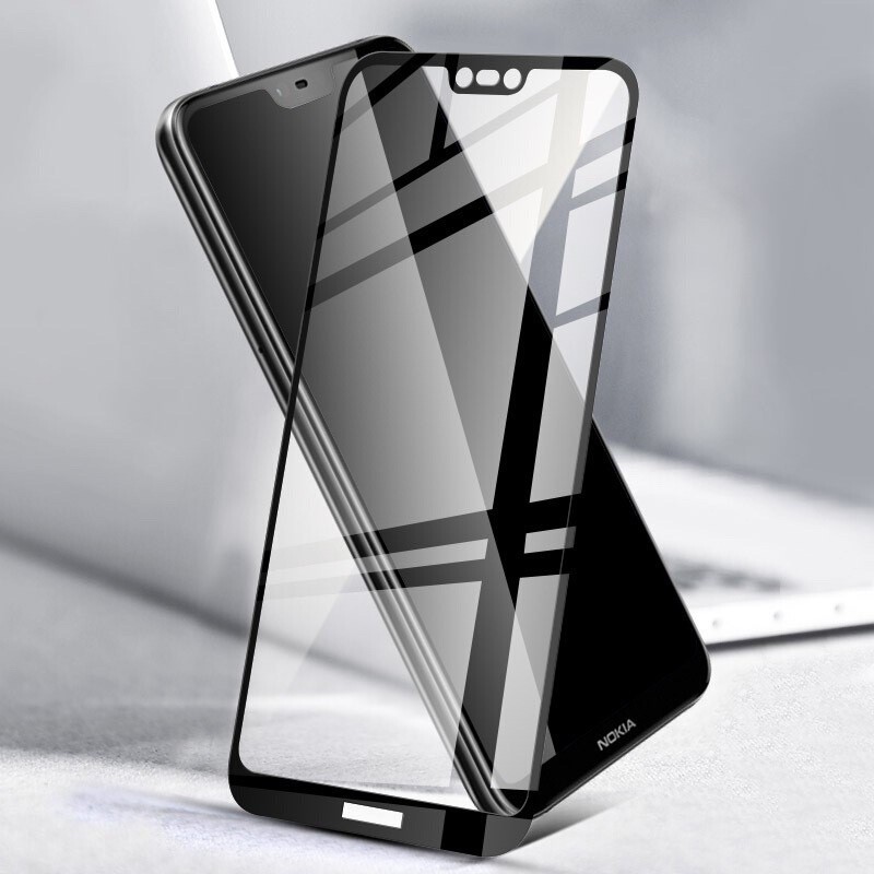 kính cường lực Nokia X6 / 6.1 plus full màn ( SY)