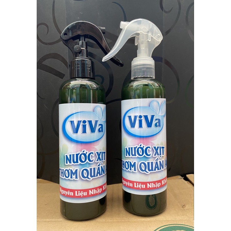 Nước xịt thơm Quần áo ViVa (chai 250ml, 500ml)