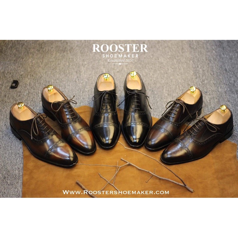Giày Captoe Oxford. Giày nam cần Thơ