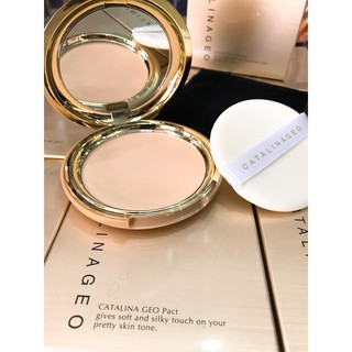 Phấn phủ Geo Lamy vàng siêu mịn Catalina Golden Pact