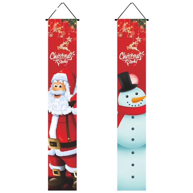 Banner Chữ Merry Christmas Dùng Trang Trí Cửa Dịp Giáng Sinh