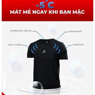 Áo Thun Thể Thao Nam Eagle Poly Gai