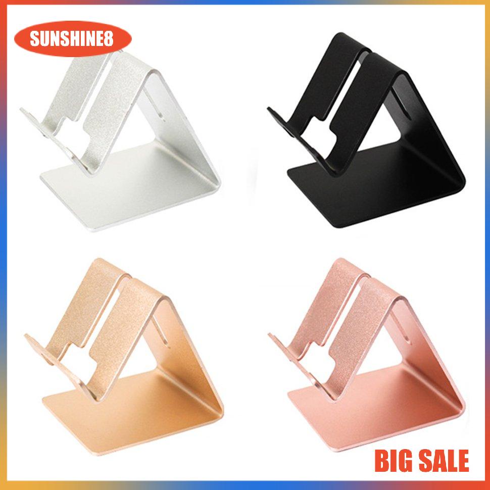 【SUN】Máy tính để bàn Điện thoại di động Chân đế Máy tính bảng Giá đỡ bằng nhôm cho điện thoại di động