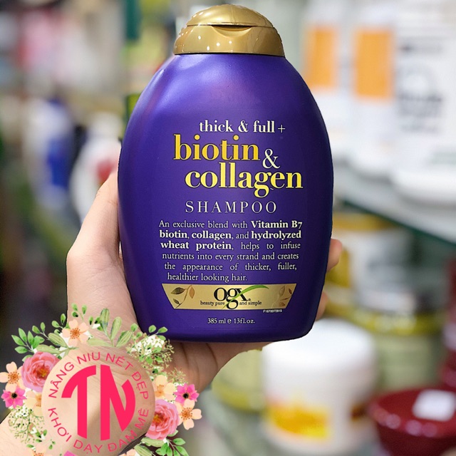 Dầu gội - dầu xã Biotin &amp; Collagen