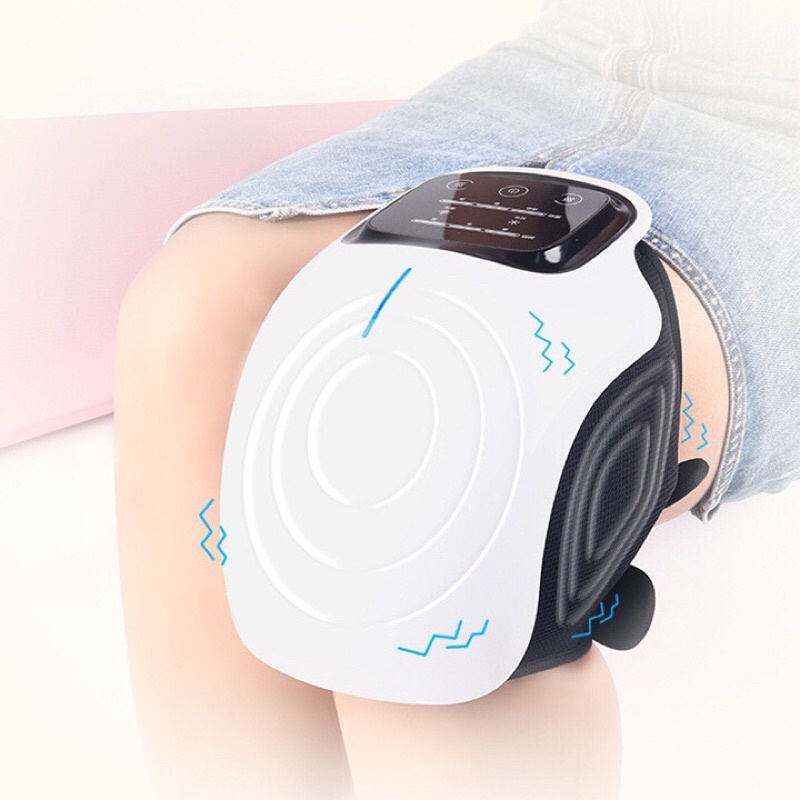 Máy massage đầu gối đa năng có hồng ngoại giúp lưu thông khí huyết, chữa đau cơ đau xương