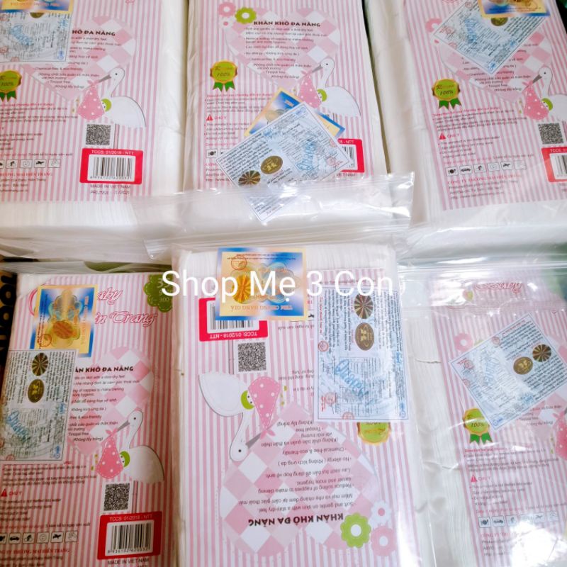Khăn Khô Đa Năng Baby Hiền Trang ( Gói 350gr khoảng 300 tờ )