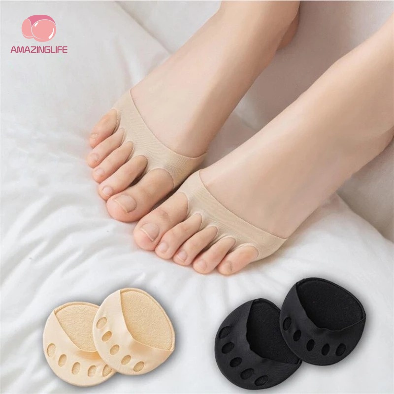 1 Cặp Đệm Lót Giày Cao Gót Chống Trượt Thoáng Khí