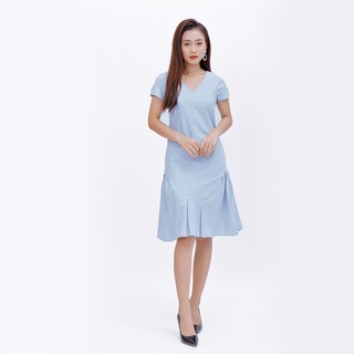 Đầm Suông Thời Trang Eden Cổ Tim Đuôi Cá - D372