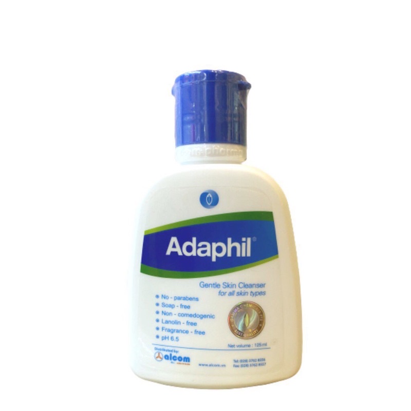 Sữa rửa mặt và toàn thân chuyên dụng cao cấp Adaphil (Gamma)