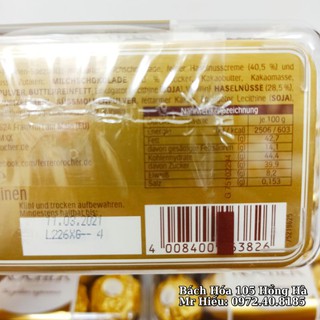 [Hỏa Tốc] Socola Ferrero Rocher 16 viên