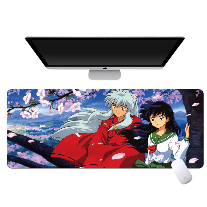 Miếng Lót Chuột Và Bàn Phím In Hình Hoạt Hình Inuyasha