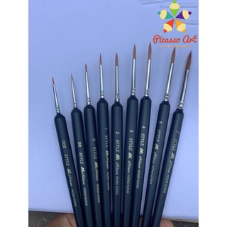 [HOT SALE] CỌ TỈA STYLE 00/0/1/2/3/4/5/6/7 hàng đẹp tô tranh số hoá