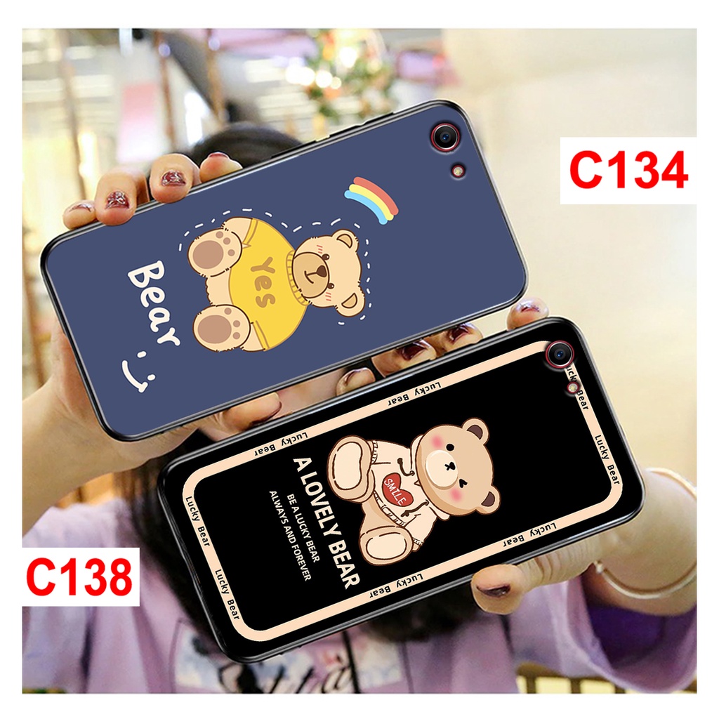 Ốp lưng Oppo A71 - A83  in hình gấu bear cute đáng yêu. Ốp lưng oppo rẻ bền đẹp.