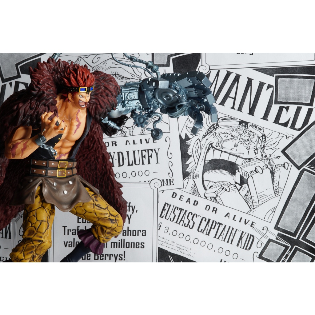 Mô Hình Chính Hãng Anime One Piece, Eustass Kid, Ichiban Kuji One Piece Best of Omnibus, E Prize, Masterlise, Ban