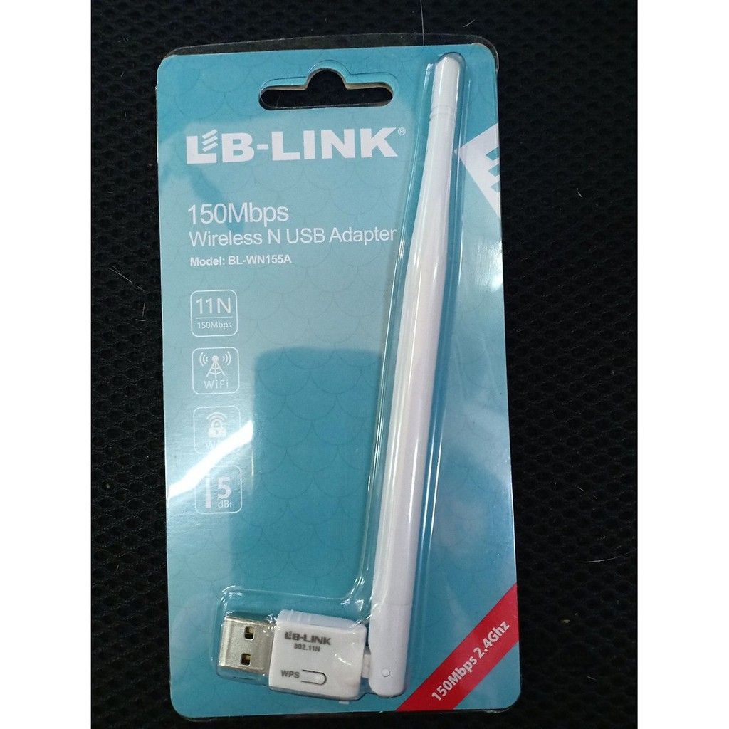 USB Thu Wifi cho PC - Laptop LB-Link BL- WN155A - Hàng Chính Hãng đổi mới trong suốt thời gian bảo hành 24 tháng