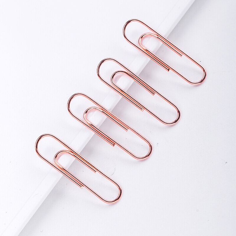 Bộ 160 Kẹp Giấy Kim Loại Mini Kẹp Ảnh / Đánh Dấu Trang Sách