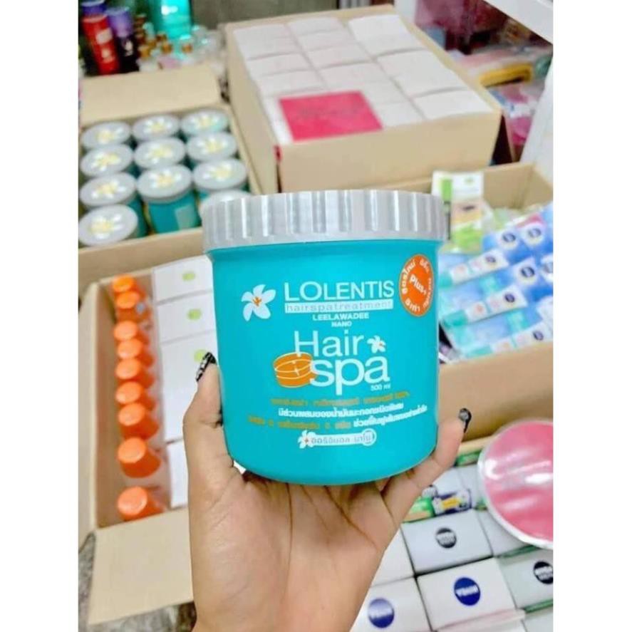 Ủ ṫóc siêu mềm mượt Lolentis Hair SPA Leelawadee Nano 500 ml