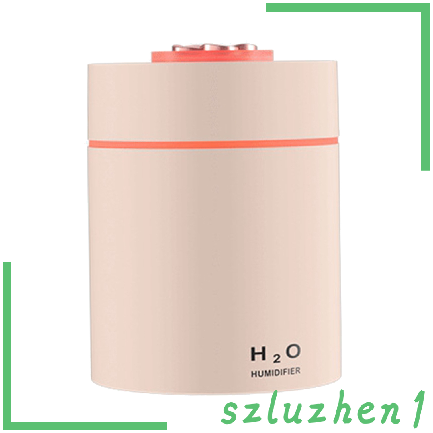 [Hi-tech] 240ml Mini Ultrasonic Humidifier USB Auto Shut-Off Aroma Diffuser White