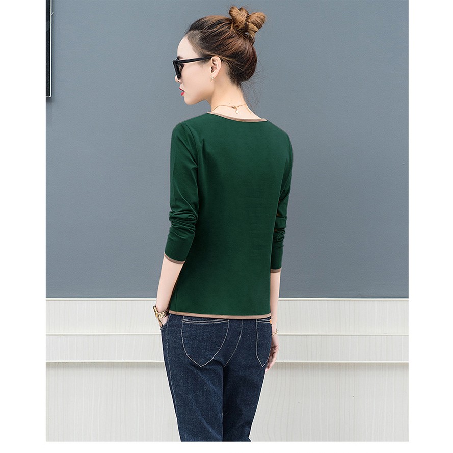 Aó thun nữ dài tay thoáng mát ngày hè SP.01514