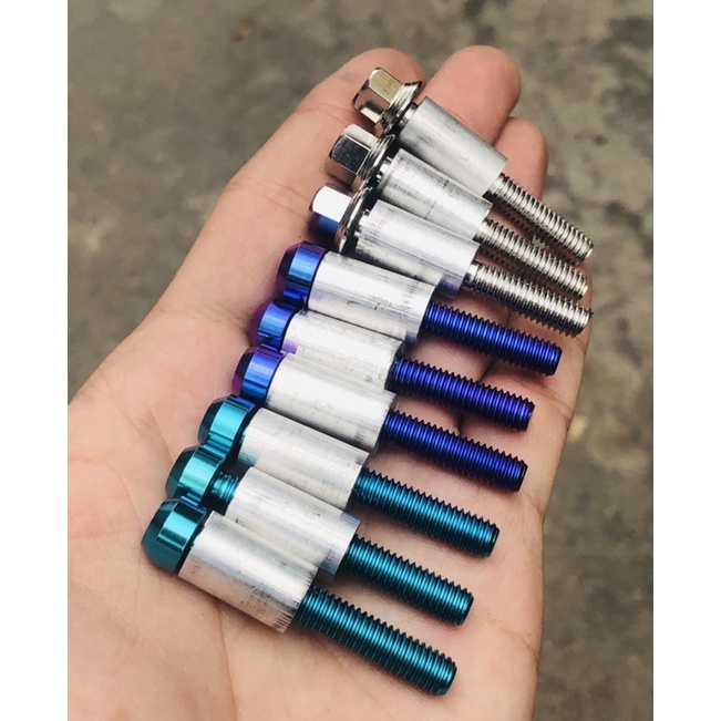 Combo 3 Ốc Titan Gr5 Gắn Che Két Nước Xe Tay Ga