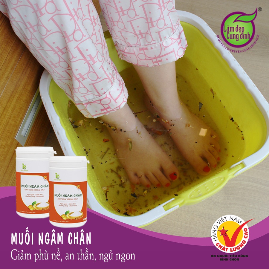 Bảo nhiên - Muối ngâm chân, giảm đau nhức, khử mùi hôi