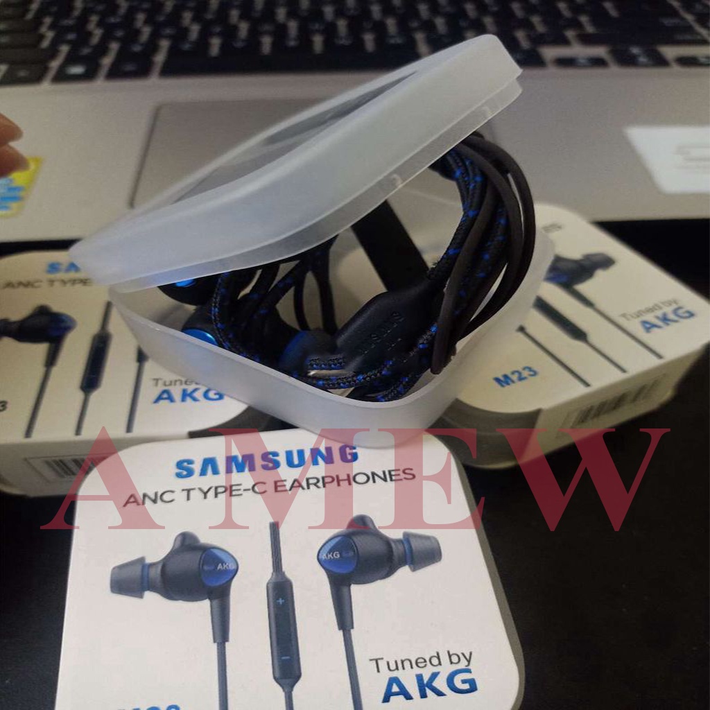 Tai Nghe AKG M23 Nhét Tai Type-C Chống Rối Có Mic, Tai Nghe Dây Cho Điện Thoại Android -A MEW