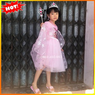 Đầm Elsa Bé Gái