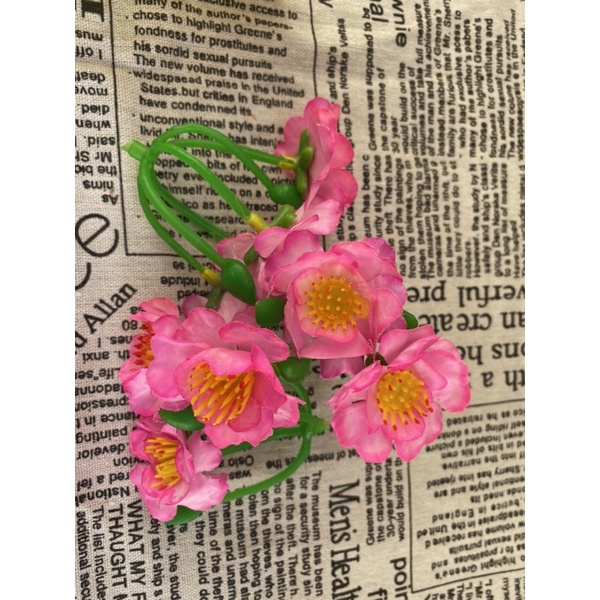 Anh đào bông rời 500g phù hợp trang trí cây giả ngày tết