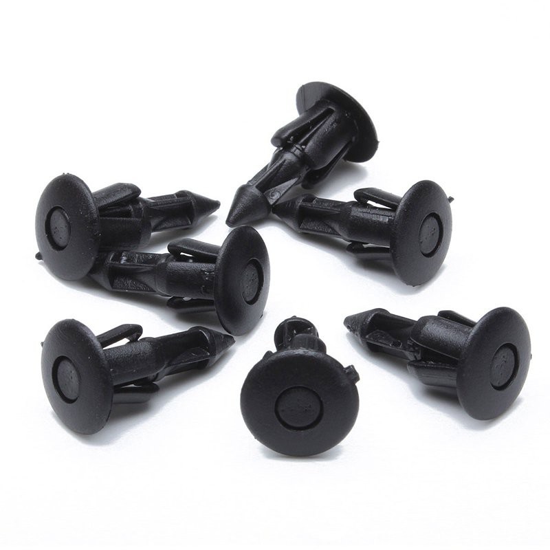 Set 50 Đinh tán nhựa 6mm/7mm cho mô tô , xe máy Honda - Chốt gài , vít nở