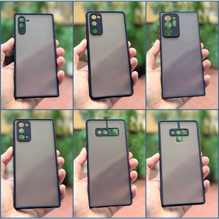 Ốp Lưng Viền Dẻo, Bảo Vệ Camera Samsung Note 8/Note 9/Note 10/Note 10 Plus/Note 20/Note 20 FE/Note 20 Ultra