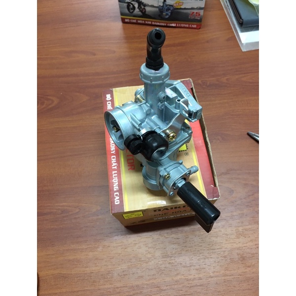 Bộ chế hòa khí DAIKOSY tiết kiệm nhiện liệu 75km/1 lít, bộ chế drem, wave, rs, bình xăng con dream,wave