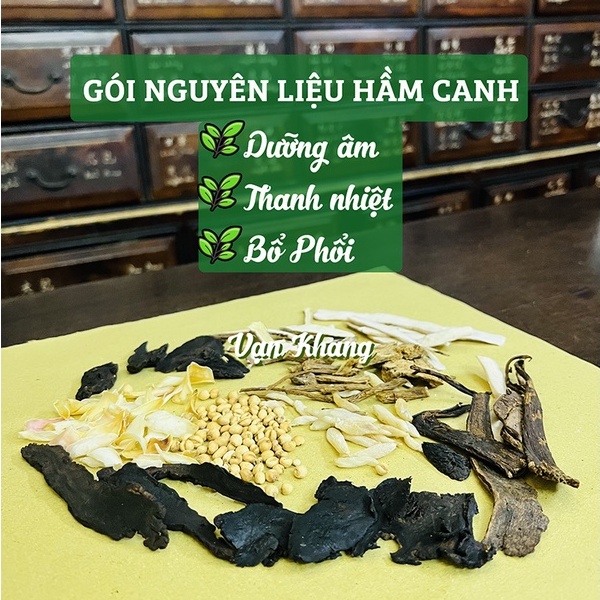 Canh Dưỡng Âm (Thanh Nhiệt - Bổ Phế) - Gói Nguyên liệu hầm canh