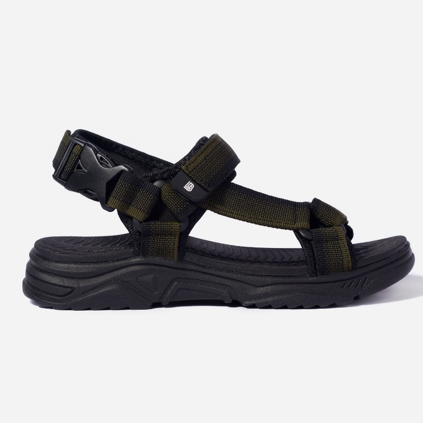 Giày Sandal Nam The Bily 01 Quai Chéo - Xanh Thổ Cẩm