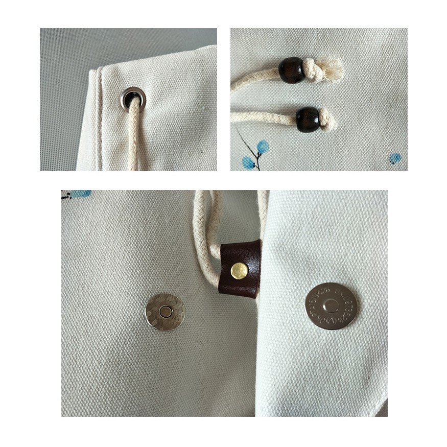 Balo vải thêu phong cách cổ điển