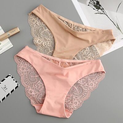 Quần lót ren cạp thấp cho nữ - Hàng khuyến mại - Giao mầu ngẫu nhiên