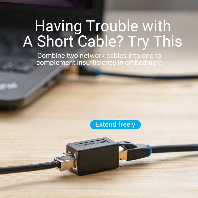 Set 10 Đầu Nối Dây Cáp Mạng VENTION Cổng Rj45