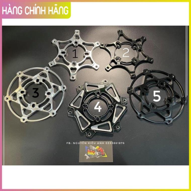 Lòng Đĩa Nhôm CNC 4 Lòng Đĩa CNC Gắn Xe Máy Lổ Gắn Đĩa Winner  V1 Và winner x