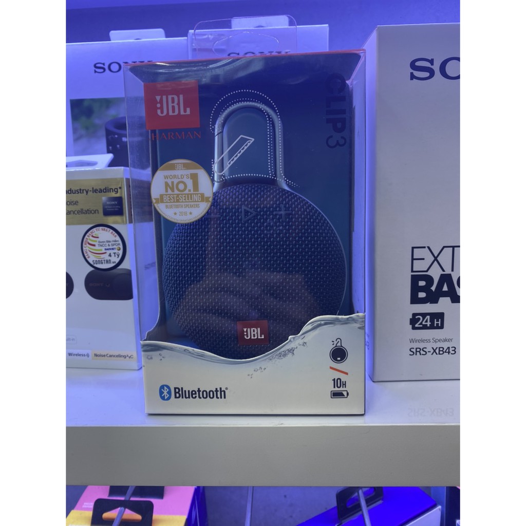 Loa Bluetooth JBL CLIP 3 chính hãng new 100% FULL BOX  - bảo hành 12 tháng PGI