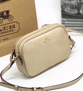 Túi Xách nữ Coach 2 ngăn da thật