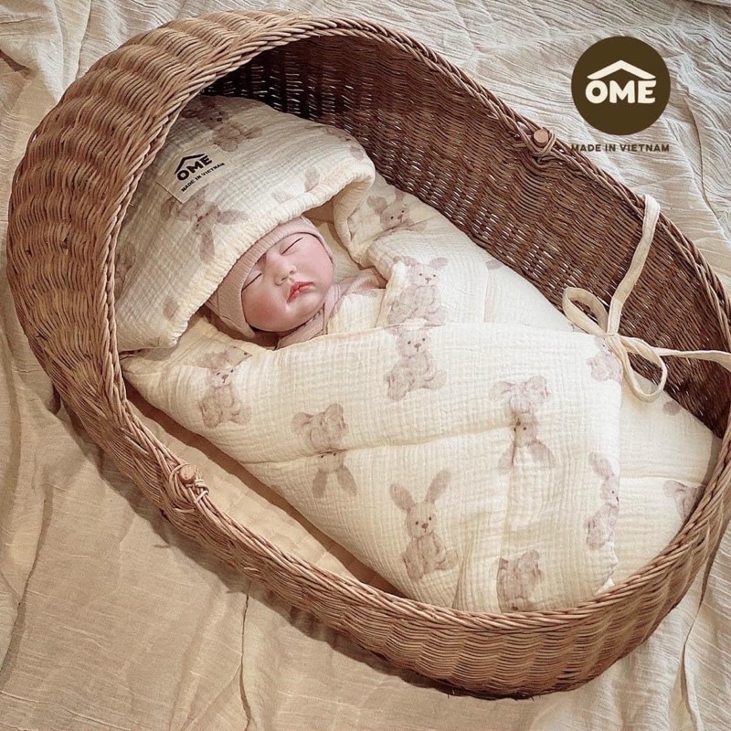 [ OME ] Chăn ủ trần bông cao cấp ome