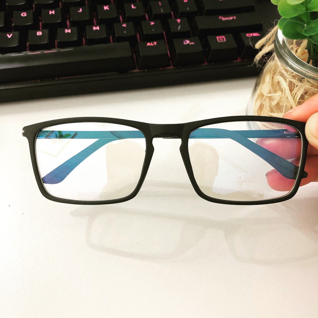 Gọng kính cận basic Glasses Garden nhựa dẻo dáng basic 915 - Có lắp mắt cận theo yêu cầu | BigBuy360 - bigbuy360.vn