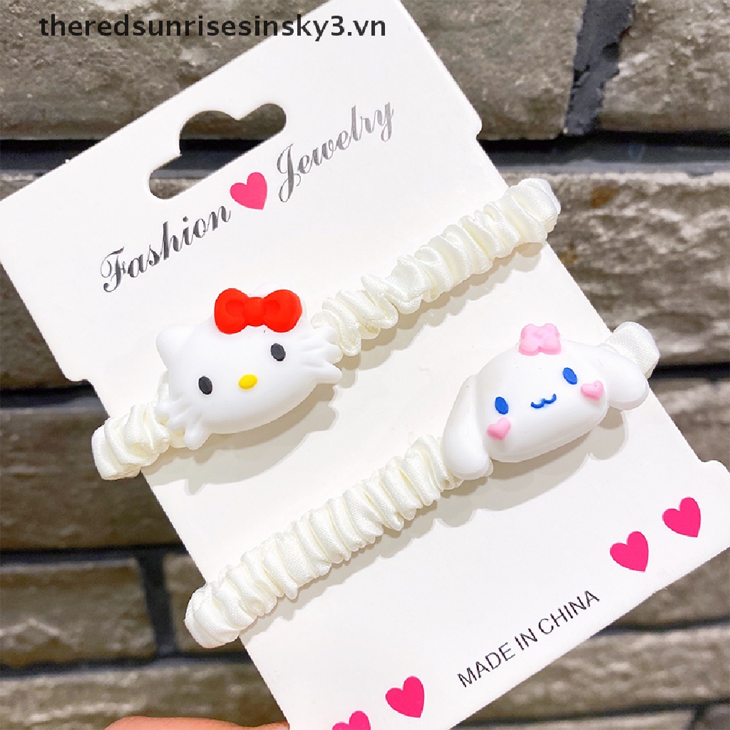 Dây Cột Tóc Đôi Kulomi Hoạt Hình Yugui Dễ Thương