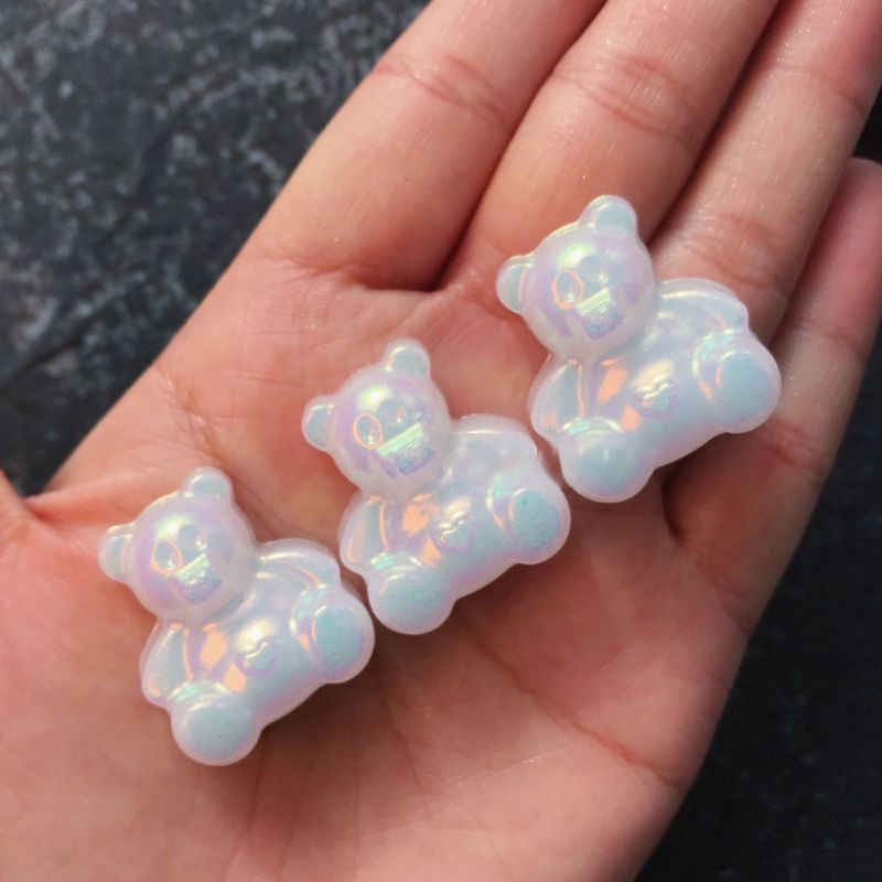 Bột ngọc trai bằng nhựa 6 màu sáng bóng dùng nhuộm trang sức