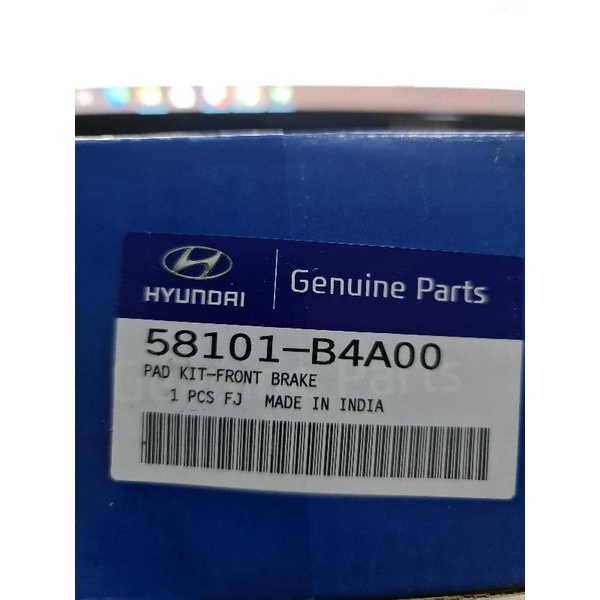 Má phanh trước xịn chính hãng i10 grand 58101B4A00