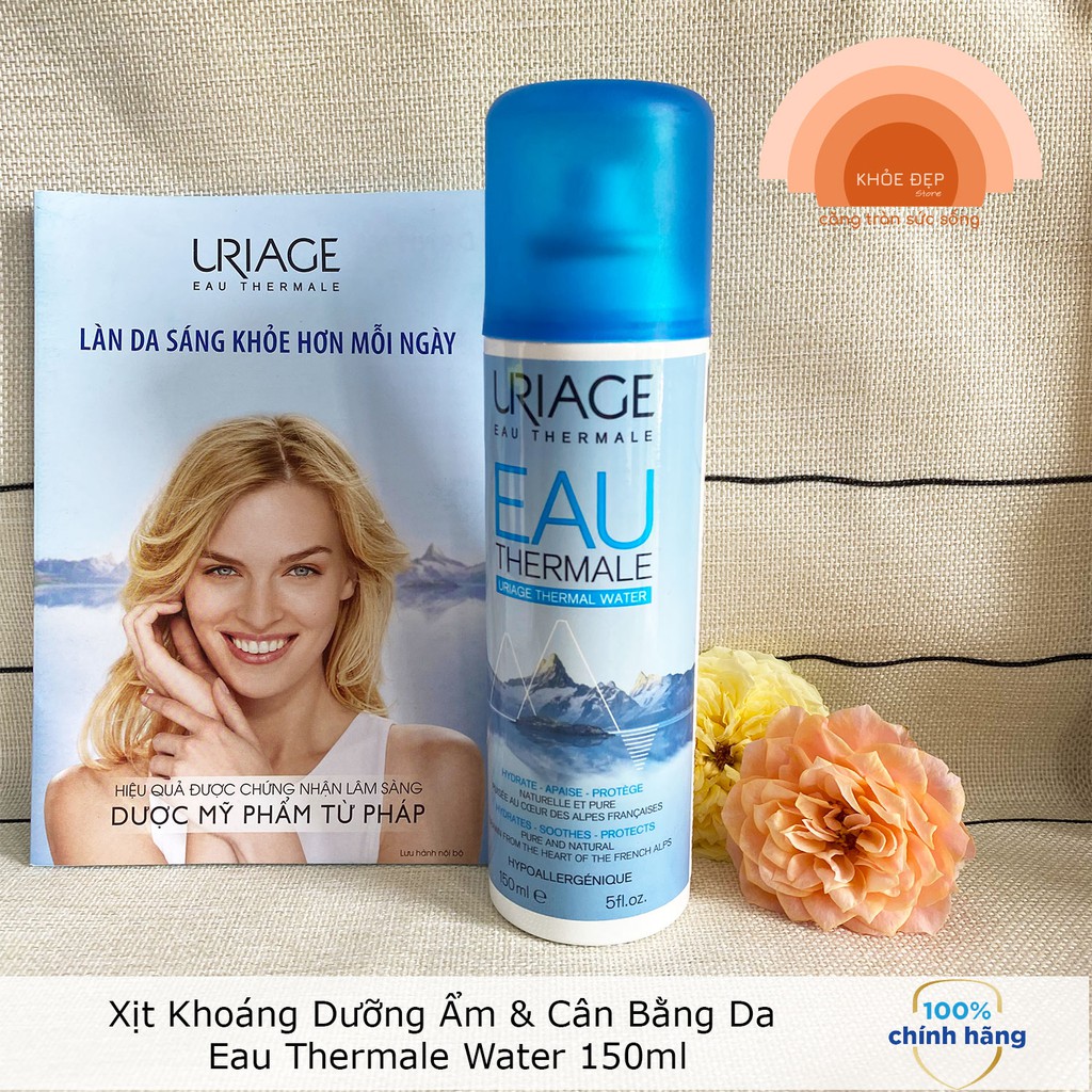 [HÀNG CÔNG TY] Xịt Khoáng Dưỡng Ẩm, Cân Bằng Da URIAGE THERMAL WATER