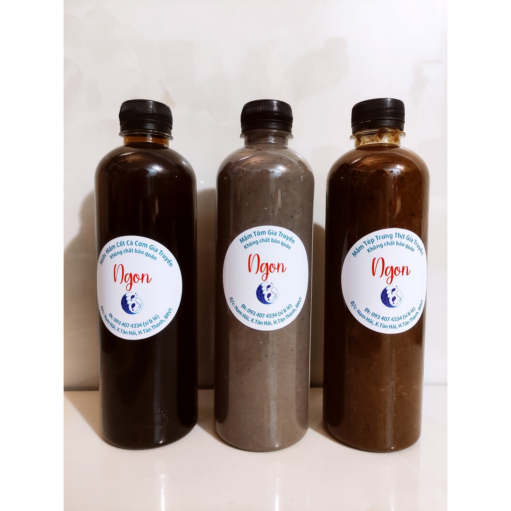 Nước mắm cá cơm truyền thống NGON. 500ml